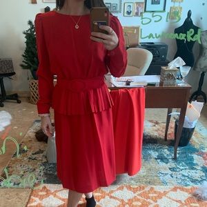 Vintage Red Dress